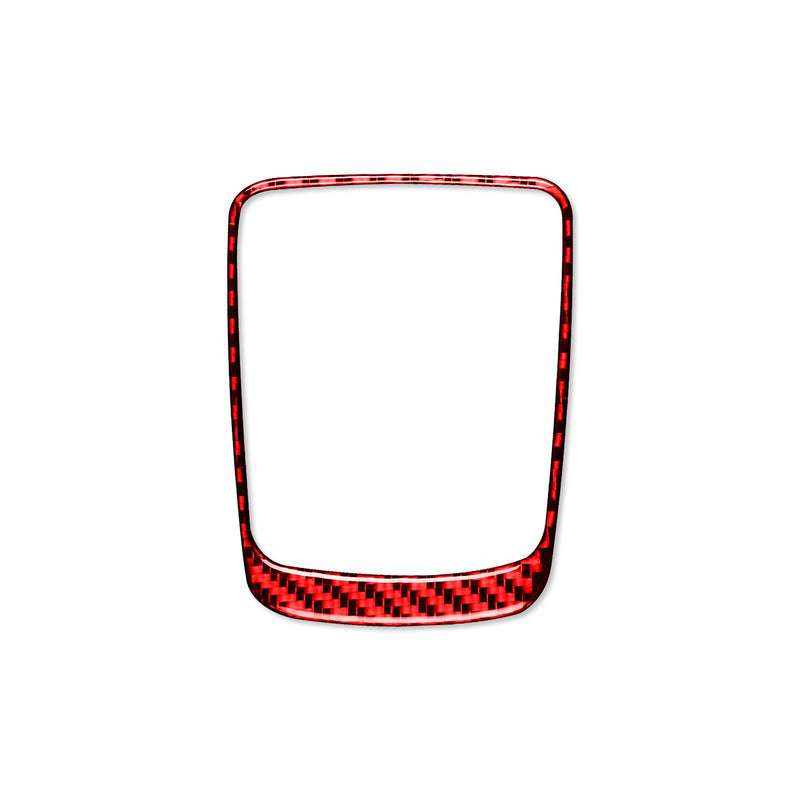 WXZOS Carbon Fiber Shift Lever Trim Panel Trim for Porsche 718 Cayman 982 2017-2025