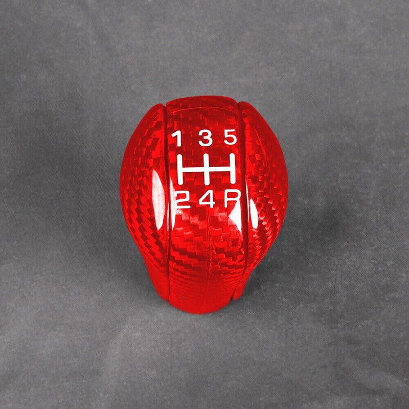 Genuine Carbon Fiber Gear Shift Knob Handle Cover Fit for Nissan GT-R 1989-2002