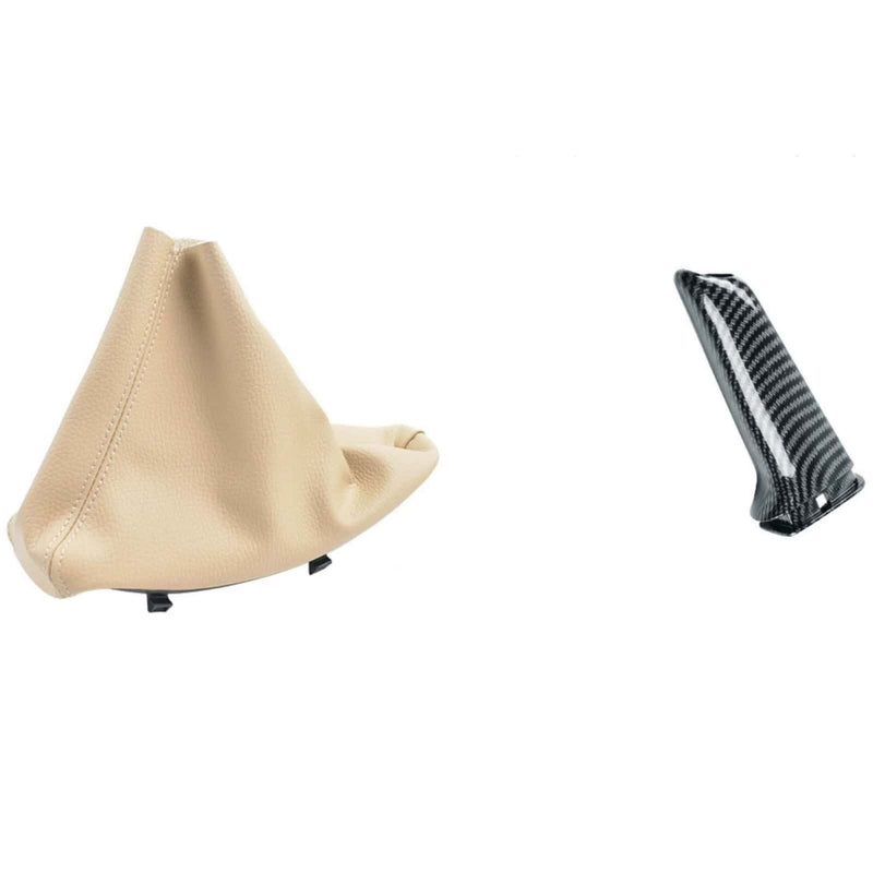 Handbrake Lever Cover w/Gaiter Boot for BMW E90 E91 E92 E93 3Series M3 2004-2012