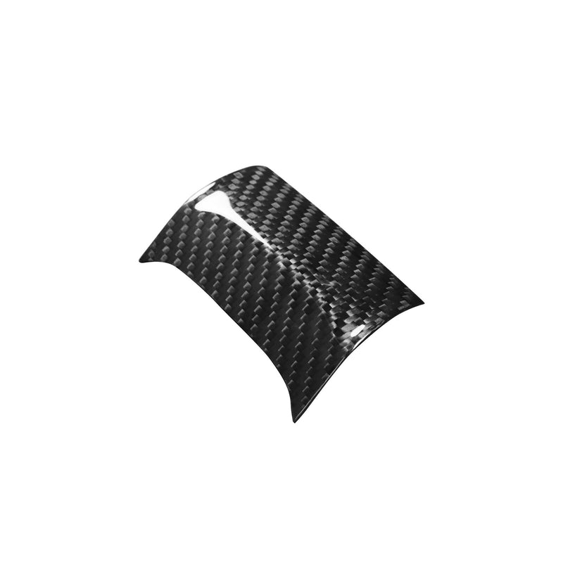 Car Genuine Carbon Fiber Gear Shift Knob Panel Trim for Honda Civic (AT) 2016-20