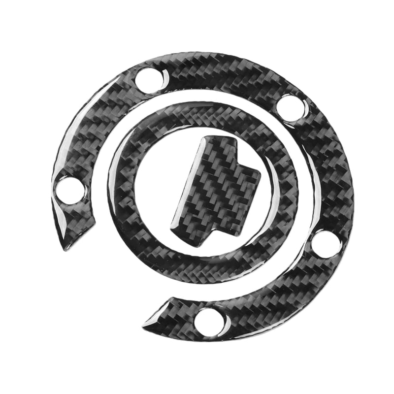 WXZOS Carbon Fiber Fuel Tank Cap Trim for Yamaha YZF R1 YZF R6 FZ1 FZ8 MT-07 MT-09