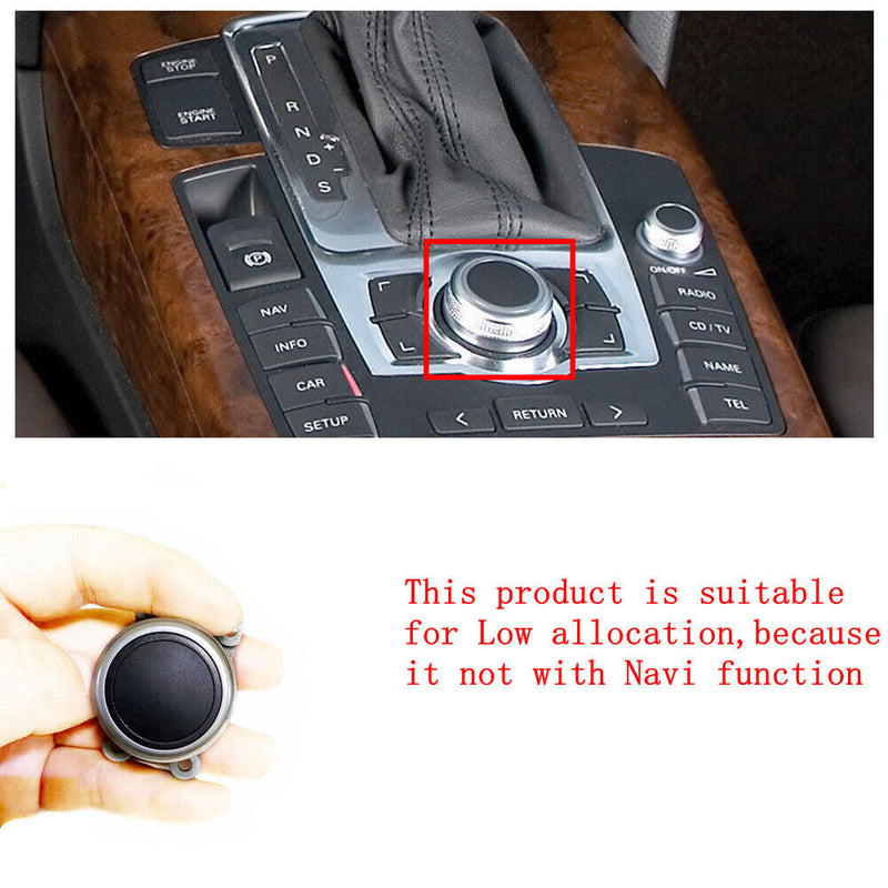 MMI Multimedia Knob Menu Switch w/Base 4F0919069 for Audi 2007-09 Q7 2004-10 A8