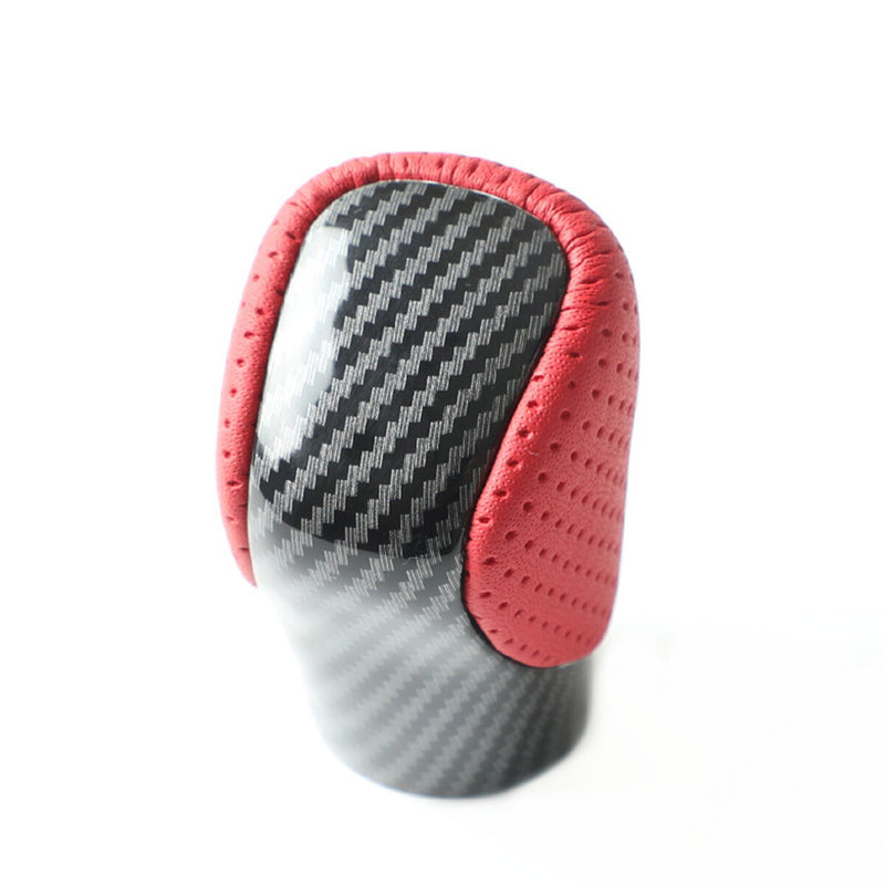 WXZOS Perforated Carbon Fiber Gear Shift Knob for Lexus GS300/350/450h/200t 2016-2020