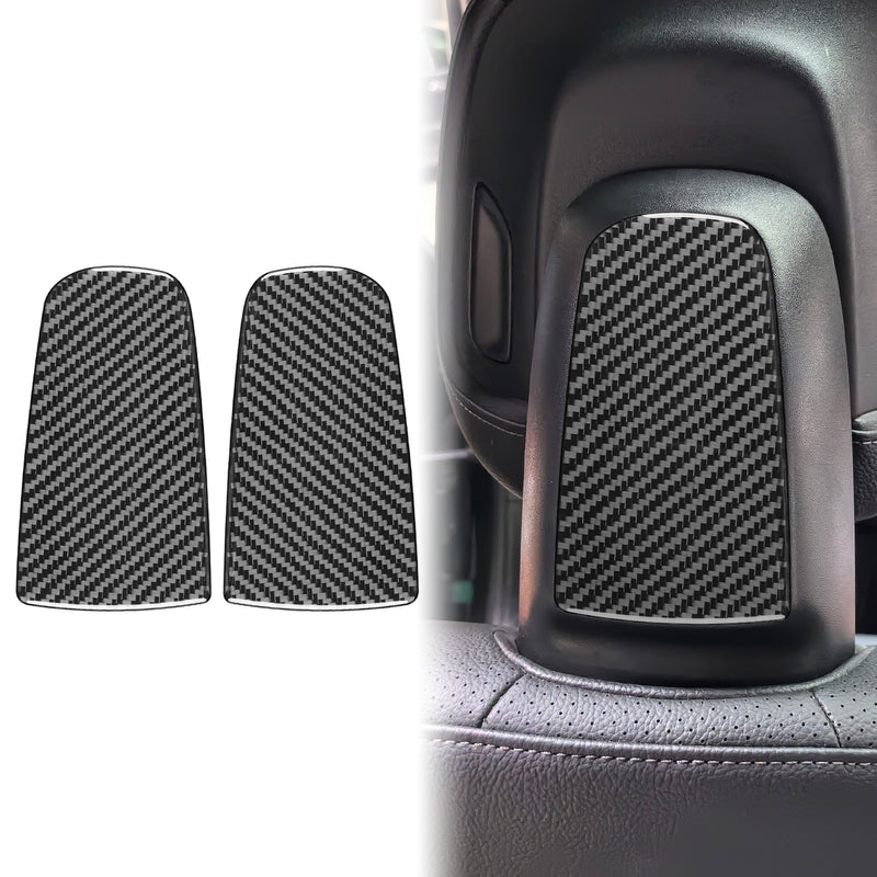 WXZOS Genuine Carbon Fiber Front Head Restraint Trim for Benz W206 C-class 2022-2024