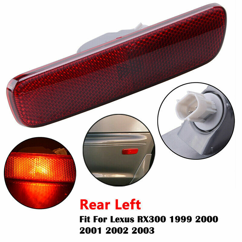 2PCS Rear Side Signal Marker Lights For Lexus IS300 RX300