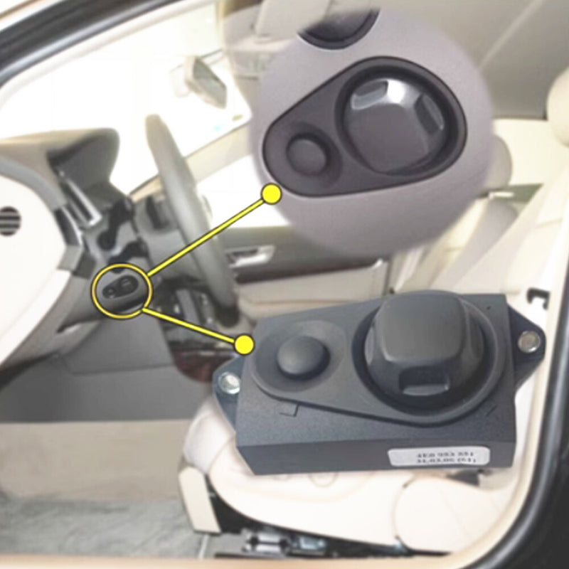 WXZOS Steering Column Control Switch Unit Regulation for Audi A8 Quattro S8 2003-2010