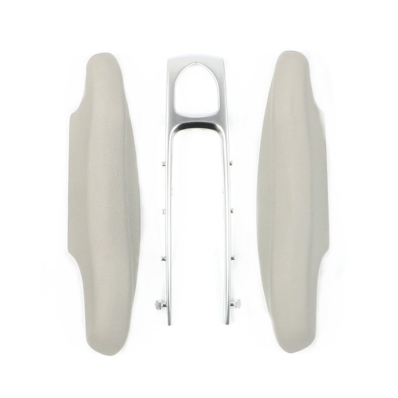 WXZOS Genuine Leather Smart Remote Key Fob Shell Replace for Porsche Panamera 2017-23