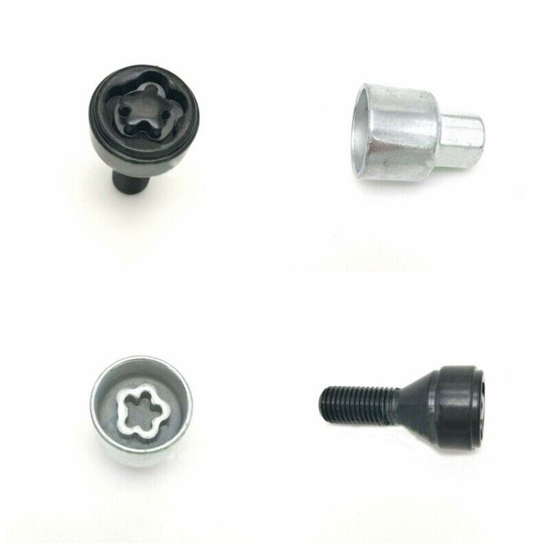 M12x1.5 Aluminum Wheel Bolts Lock Screw 36136792849 For BMW 1/3/5/6 Series