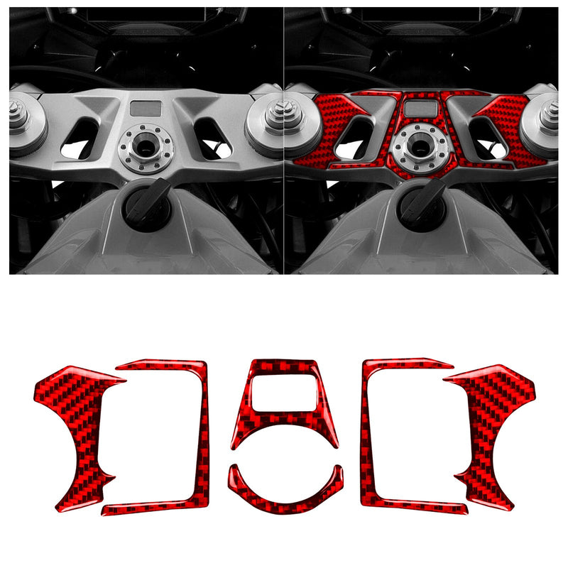 WXZOS Top Fork Bridge Tube Clip Ons Handlebar Trim for Aprilia RS660 2021-2024