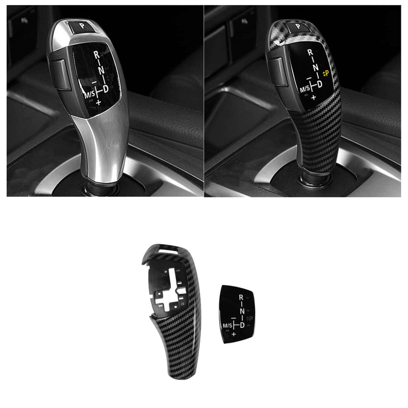 WXZOS  AT Floor Gear Shift Shifter Cover Repair Kit for BMW E60 E61 5Series 2006-2009