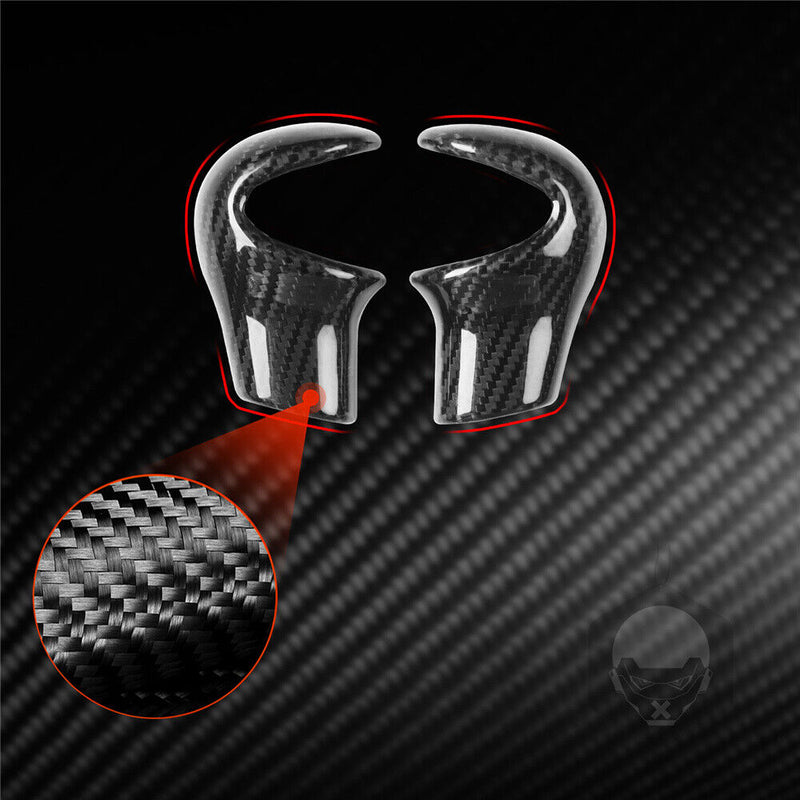 Carbon Fiber Gear Shift Knob Cover Trim for Mini Cooper R58 R59 R60/61 2011-2015