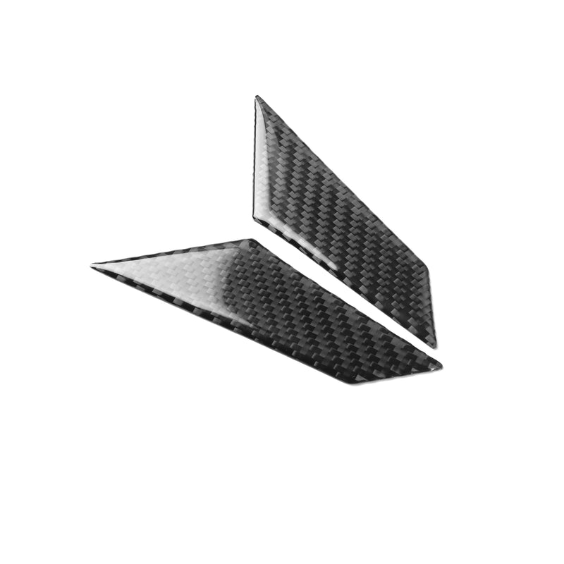 WXZOS Genuine Carbon Fiber Engine Air Intake Vent Trim for Chevrolet Corvette C8 2020+