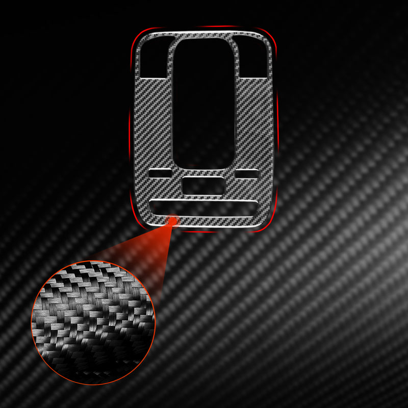 WXZOS Genuine Carbon Fiber Overhead Reading Lamp Trim for Benz W206 C-class 2022-2024