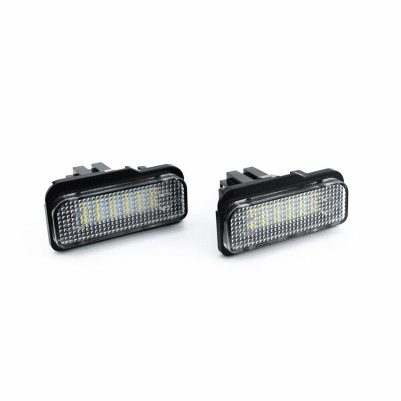 LED License Plate Light w/Lamp for Mercedes Benz 2006-2011 CLS-Class W219