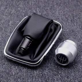 5 Speed Aluminum Alloy Gear Shift Knob w/Gaitor Boot for VW Golf MK4 1999-2004