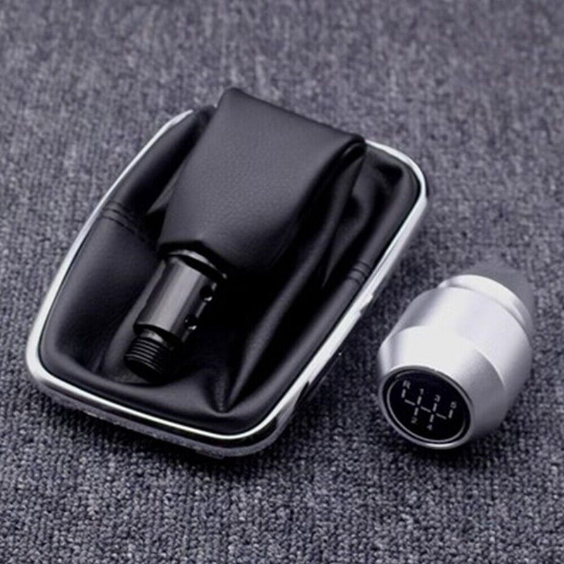 5 Speed Aluminum Alloy Gear Shift Knob w/Gaitor Boot for VW Golf MK4 1999-2004