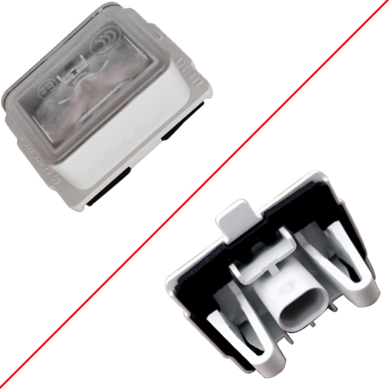 WXZOS LED License Plate Light for Mercedes-Benz E-class (W213) 2016-2023 Sedan Wagon