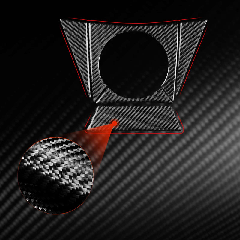 WXZOS Carbon Fiber Fuel Tank Cap Panel Trim for BMW C400GT 2021-2023