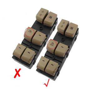 Beige Driver Master Door Window Switch 93570-3X000 For Hyundai 2011-15 Elantra