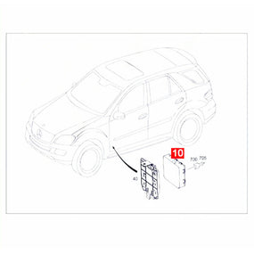 Central Gateway Computer Control Module for Benz X164 W164 V251 A1645402601