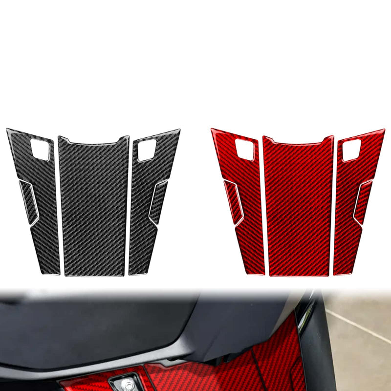 WXZOS Carbon Fiber Front Center Fairing Under Cowl Panel Trim for BMW C400GT 2021-2023
