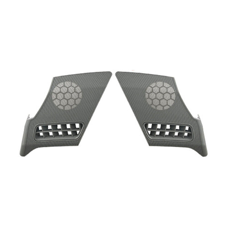 Cache grille haut-parleur gris d'aération de tableau de bord pour Mercedes 19...
