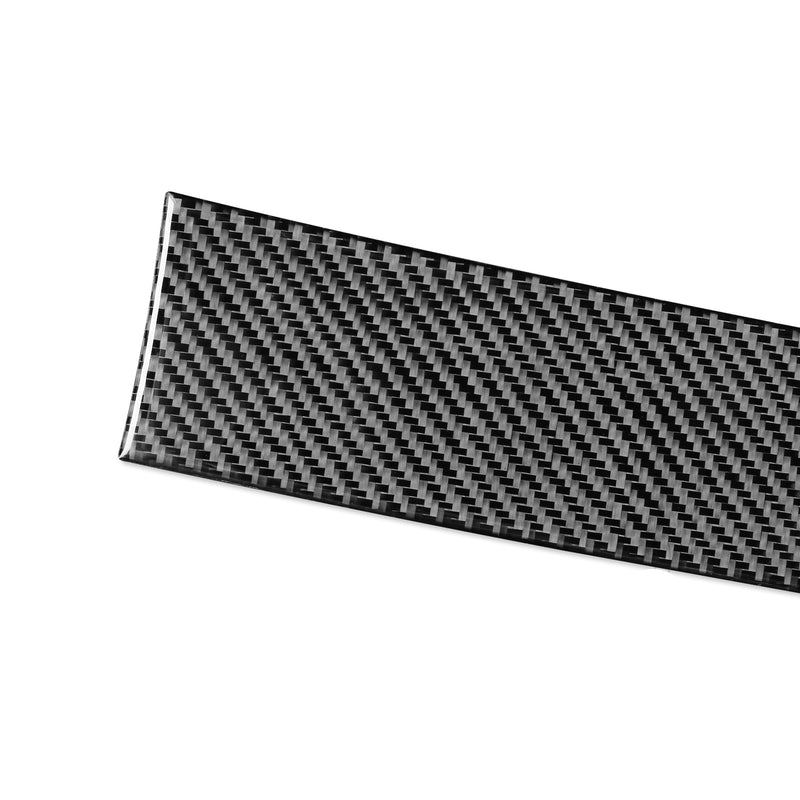WXZOS Genuine Carbon Fiber Rear Roof Window Trim for Porsche 718 Boxster 2017-2024