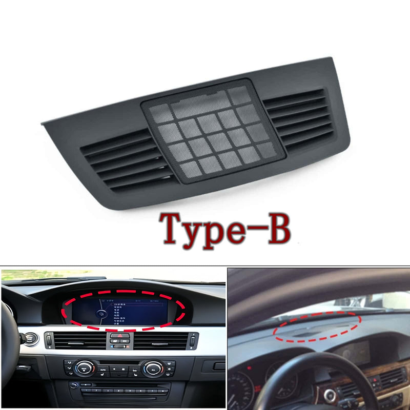 WXZOS Center Dashboard Speaker Cover Panel for BMW E90 E91 E92 E93 3Series 2006-2012