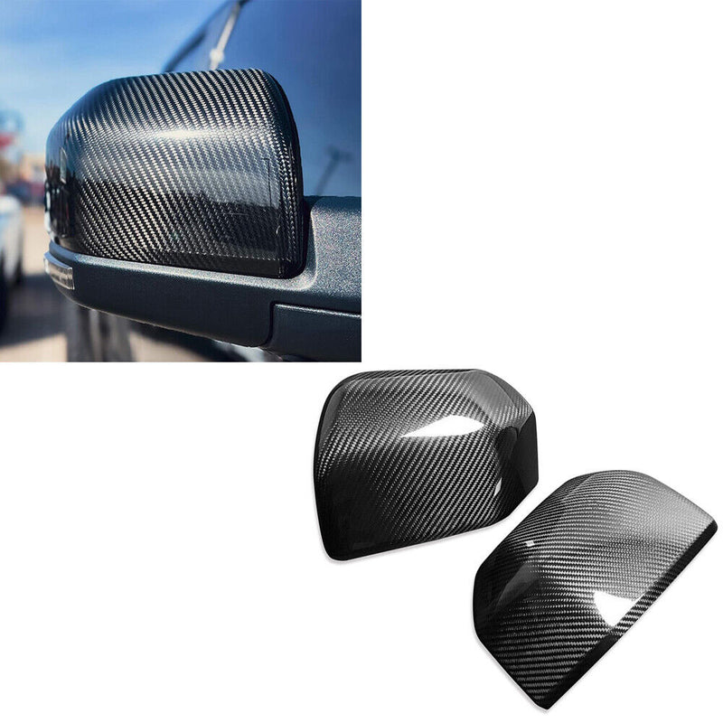 Guarnizione specchietto retrovisore laterale auto 2 pezzi originale in fibra ...
