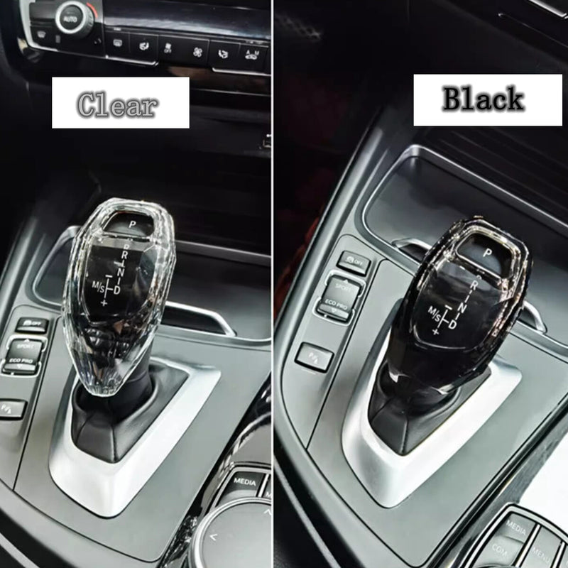 WXZOS Rock Crystal Gear Shift Lever Cover for BMW 5series F10 F11 F07 GT 2010-2017