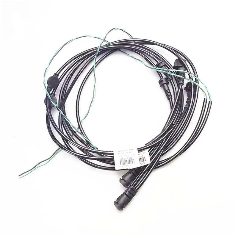 WXZOS 1PC Front Right ABS Anti-Lock Brake Sensor w/Wiring for Audi A6 Allroad 2012-15
