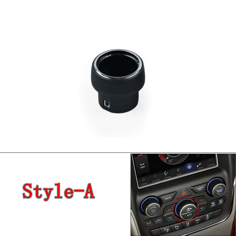 WXZOS Car A/C Temperature Fan Speed Control Knob for Jeep Grand Cherokee WK2 2014-2021