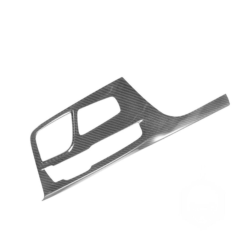Carbon Fiber Central Control Gear Shift Knob Trim Panel for BMW M5 F90 2018-2023