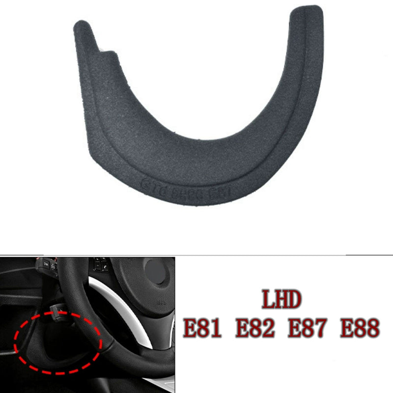 WXZOS Steering Wheel Lower Cover Sponge Backplate for BMW E81 E82 E87 E88 2005-2012