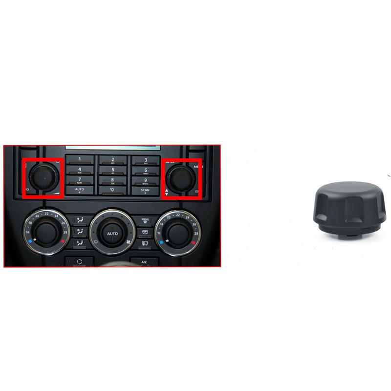 Center Dashboard Volume Knob Cover for Land Rover Freelander 2 (L359) 2007-2012