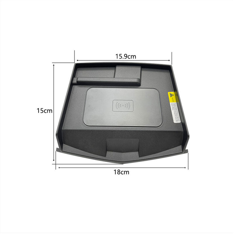 WXZOS Center Console Phone Wireless Fast Charging Pad for Cadillac ATS-L 2014-2017