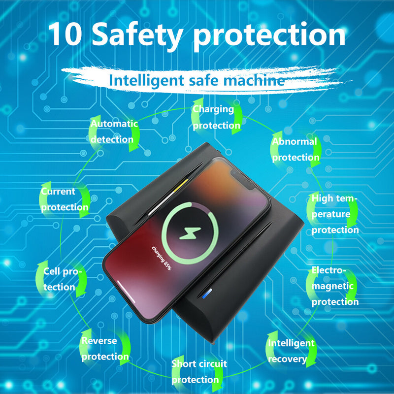 WXZOS Center Console Phone Wireless Fast Charging Pad for Toyota Crown 2015-2018