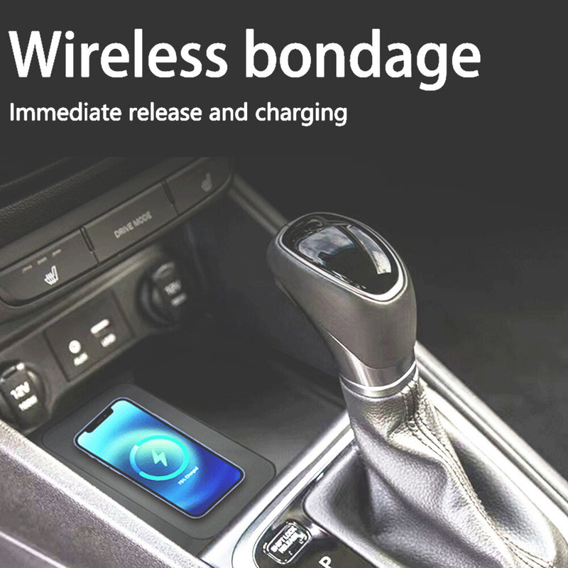 WXZOS Center Console Phone Wireless Fast Charging Pad for Hyundai Accent 2018