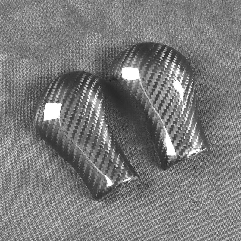 Genuine Carbon Fiber Gear Shift Knob Cover Fit for INFINITI G25 QX56 2011-2013