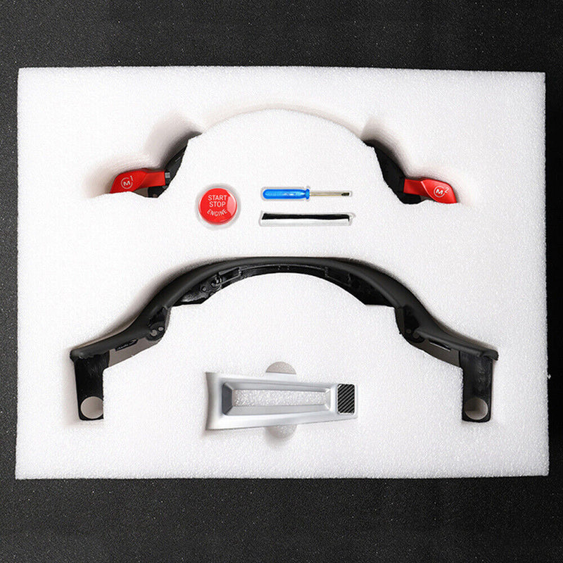 Steering Wheel M1 M2 Control w/Start Stop Button Kit for BMW X3 X4 X5 2019-2022