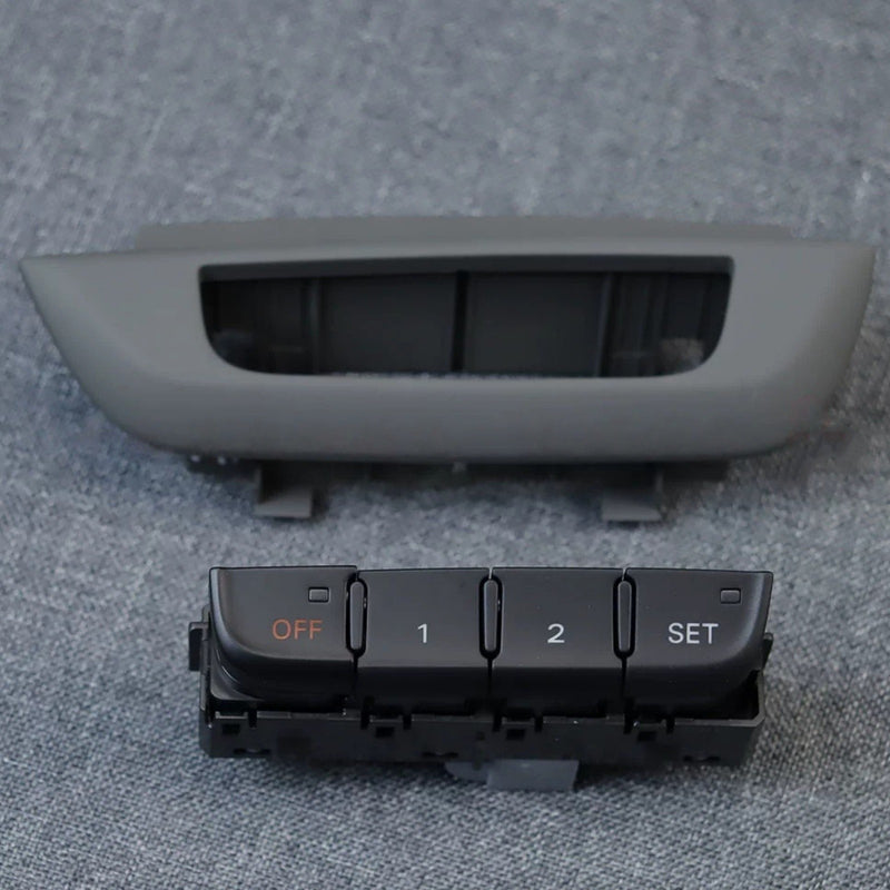 WXZOS Seat Memory Adjust Switch Button Bezel for Audi A4 Allroad/Avant B8 2010-2016