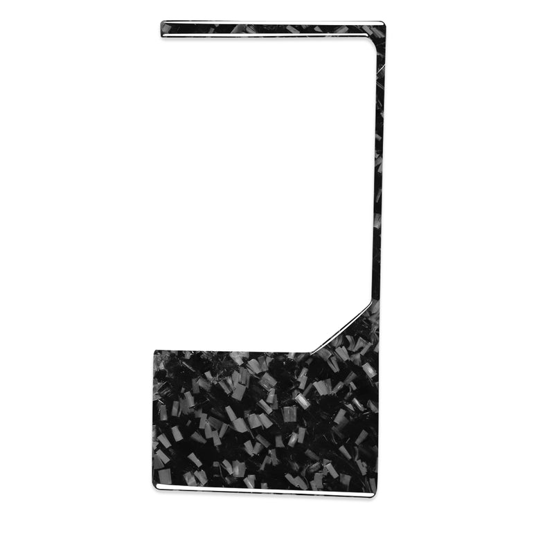 WXZOS Genuine Carbon Fiber Gear Shift Knob Lever Panel Trim for Toyota Tundra 2014-18