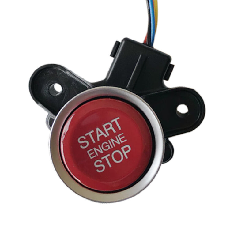 WXZOS Dash Engine Igntion START STOP Switch Red Button for Alfa Romeo Giulia 2017-2024