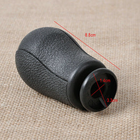 Black 5Speed Gear Shift Knob Stick Gaiter Boot For Ford Focus Mondeo MK3 Mustang