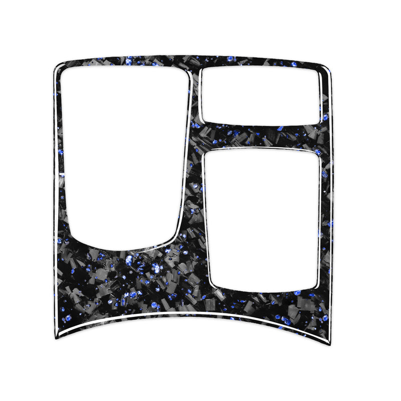 WXZOS Genuine Carbon Fiber Center Console Panel Trim for Benz W166 GLE-Class 2015-2019