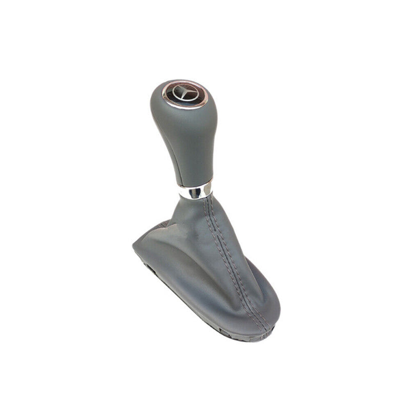 Genuine Leather Gear Stick Shifter Knob for Benz W211 E230 E280 E350 2006-2009