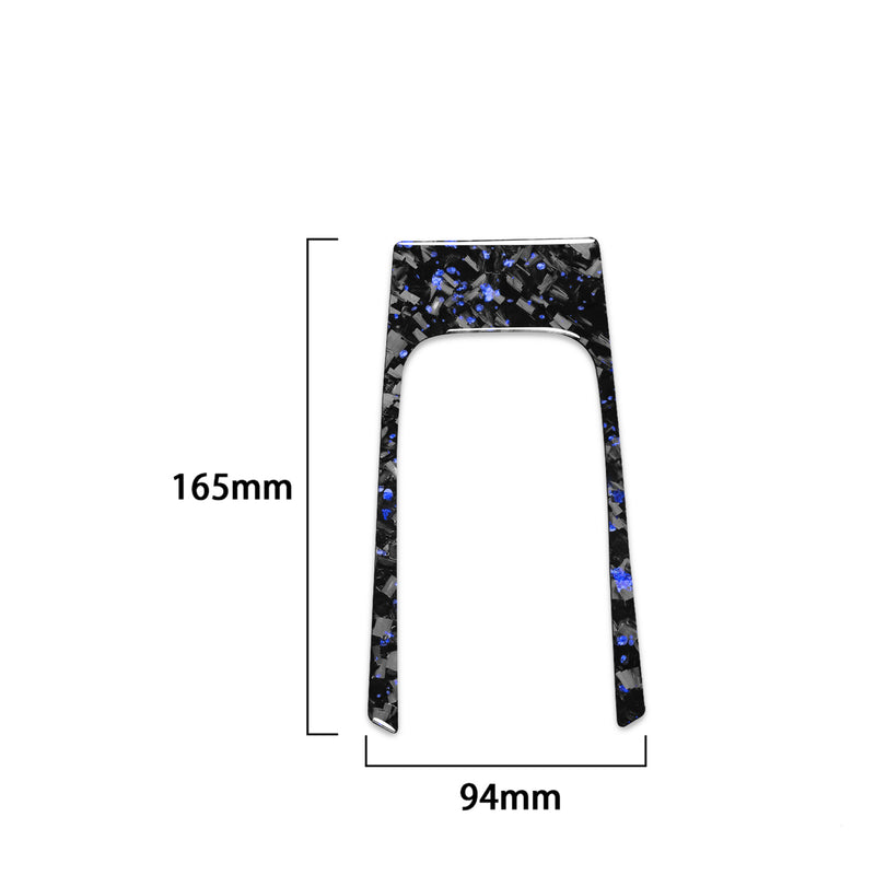 WXZOS Genuine Carbon Fiber Gear Shift Lever Panel Trim for Toyota Corolla 2019-2020