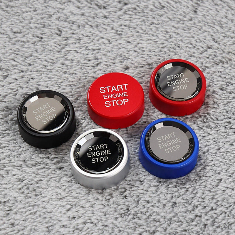 WXZOS Crystal Start Stop Ignition Switch Button Cover for Audi A3 S3 RS3 2016-2020