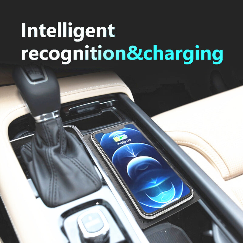 WXZOS Center Console Phone Wireless Fast Charging Pad for Volvo V90 2017-2020