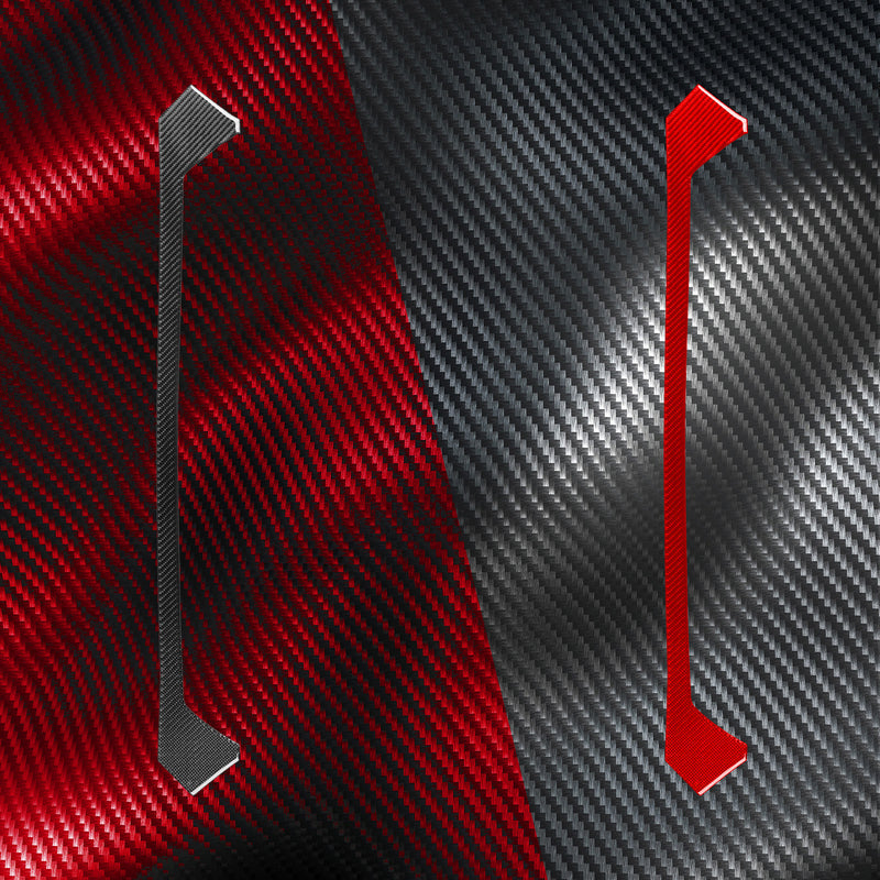 WXZOS Genuine Carbon Fiber Rear Trunk Lid Trim for Chevrolet Corvette C8 2020-2024